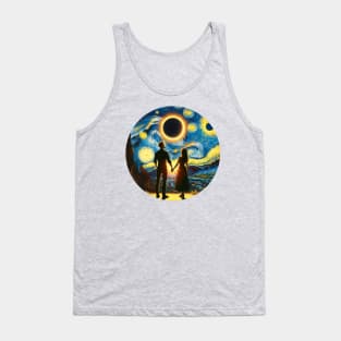 Eclipse 2024 Shirt Van Gogh Eclipse Tshirt Total Solar Eclipse Shirt April 8 2024 Tee Eclipse 2024 Matching Couple Eclipse Tank Top